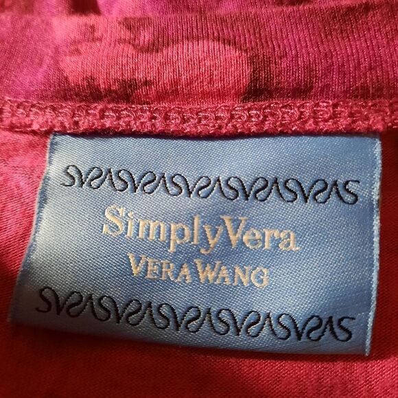 Simply Vera Wang Blouse Ladies‎ Petite Medium - Picture 4 of 7